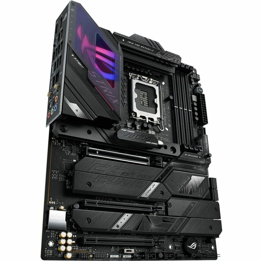 Asus ROG Strix STRIX Z790-E Gaming WIFI Gaming Desktop Motherboard - Intel Z790 Chipset - Socket LGA-1700 - ATX ROGSTRIXZ790EGAMINGW