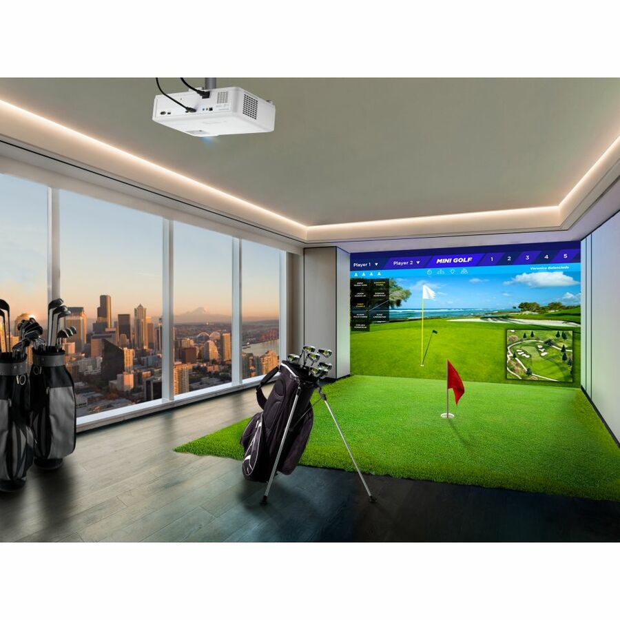 ViewSonic LS610WH 4000 Lumens WXGA LED Projector with H/V Keystone, 4 Corner Adjustment and LAN Control for Home and Office LS610WH