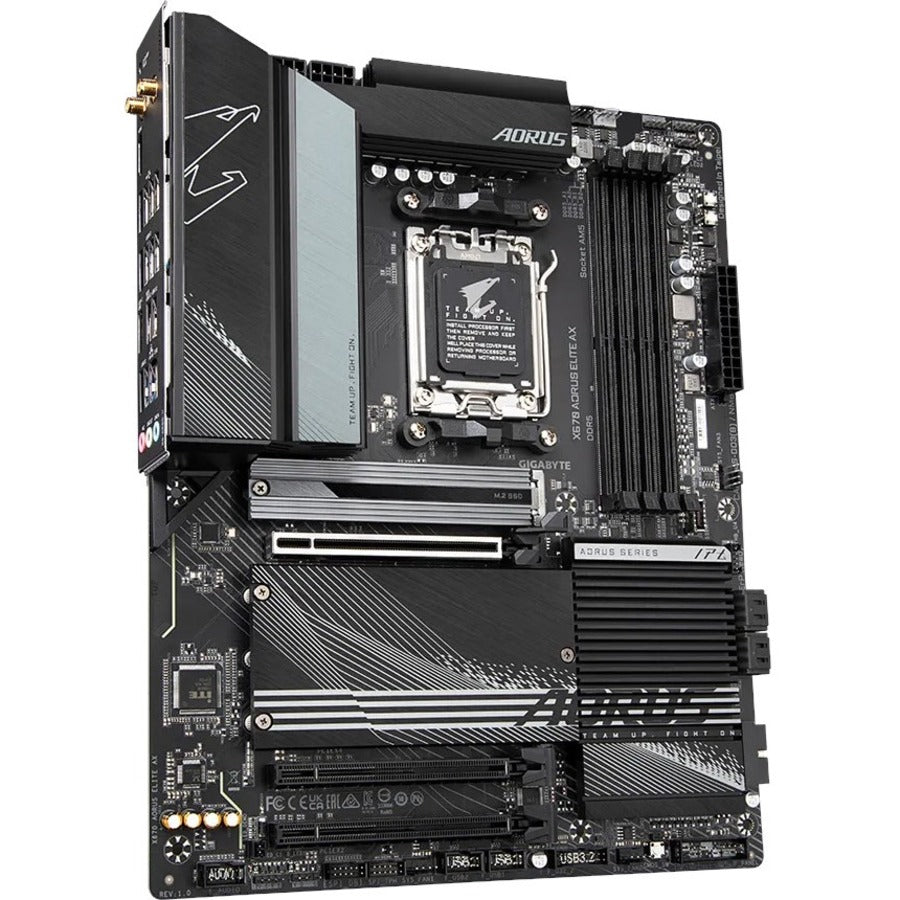 Aorus X670 ELITE AX Gaming Desktop Motherboard - AMD X670 Chipset - Socket AM5 - ATX X670 AORUS ELITE AX