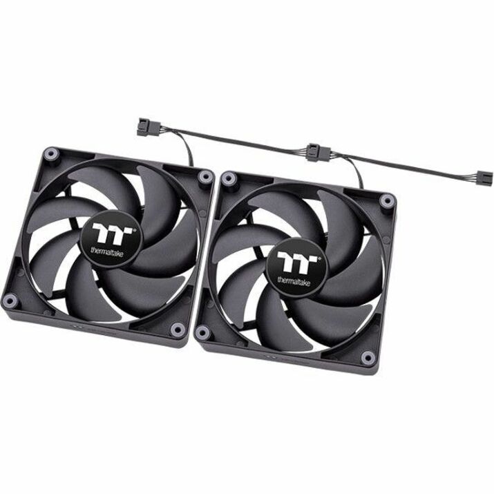 Thermaltake CT120 PC Cooling Fan (2-Fan Pack) - 2 Pack CL-F147-PL12BL-A