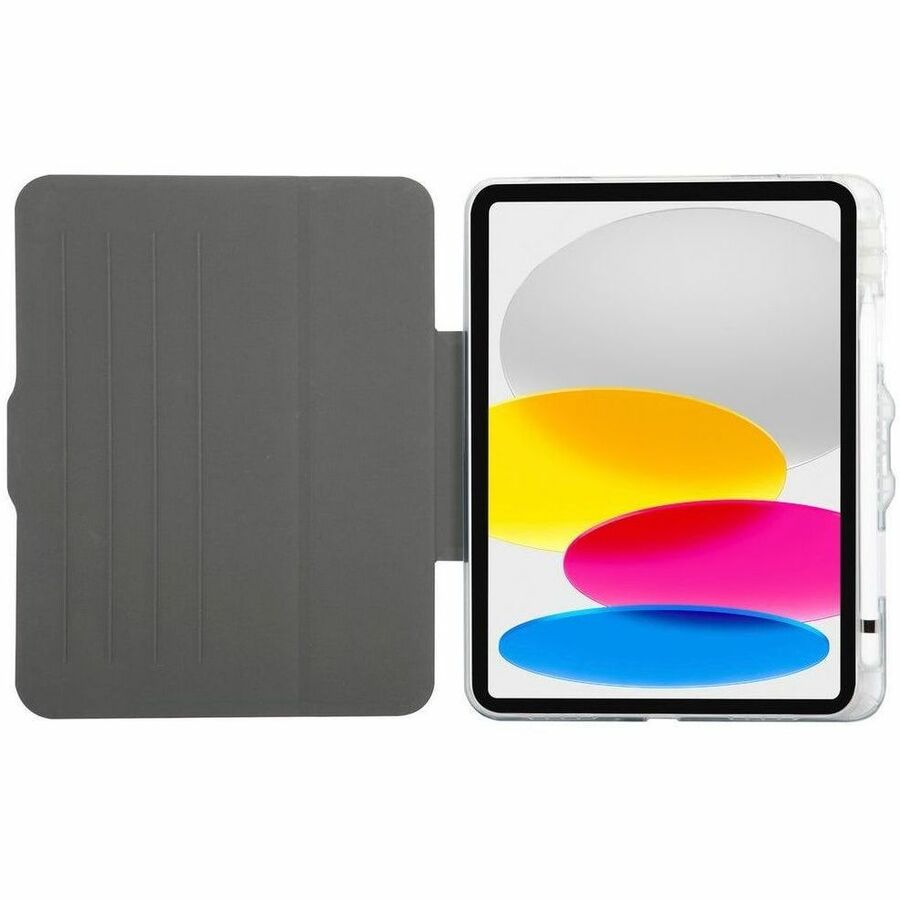 Targus VersaVu THD936GL Carrying Case (Folio) for 10.9" Apple iPad (10th Generation), iPad (2022) Tablet - Clear THD936GL