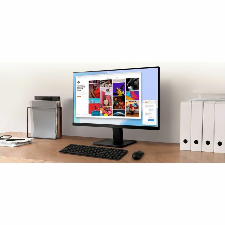 LG 24BR400-B 24" Class Full HD LCD Monitor - 16:9 24BR400-B