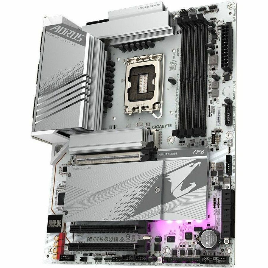 Aorus Z790 ELITE AX ICE Desktop Motherboard - Intel Z790 Chipset - Socket LGA-1700 - ATX Z790AORUSELITEAXICE