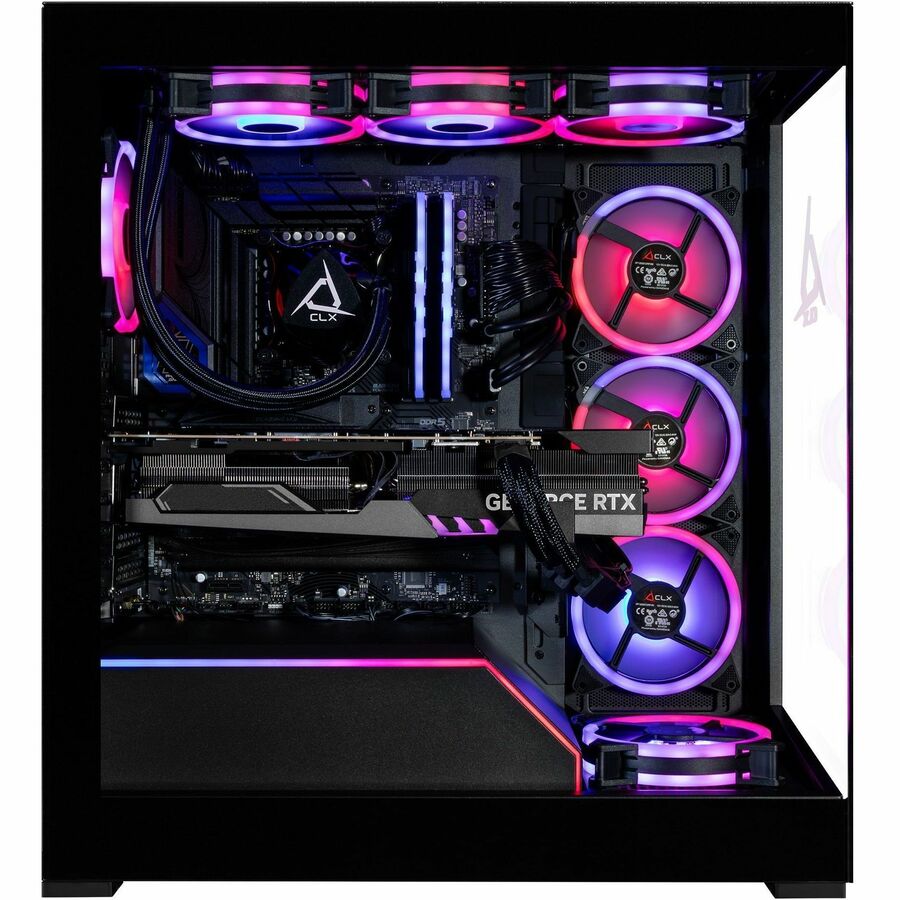 CLX Horus Gaming Desktop Computer - Intel Core i9 14th Gen i9-14900KF - 32 GB - 2 TB SSD - Mid-tower - Black TGMHORRTU4302BM