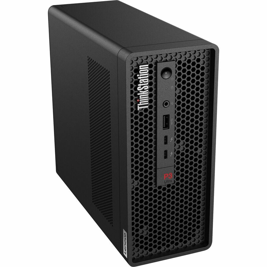 Lenovo ThinkStation P3 Ultra 30HA006UUS Workstation - 1 x Intel Core i9 14th Gen i9-14900K - vPro Technology - 64 GB - 2 TB SSD - Ultra Small 30HA006UUS