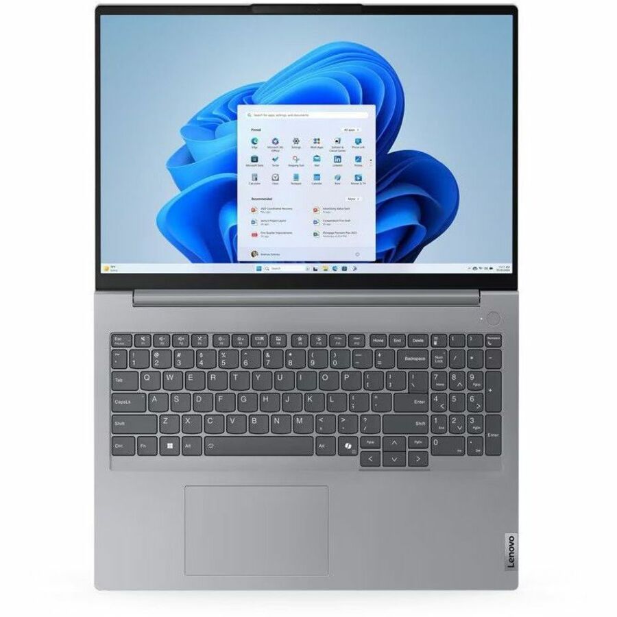 Lenovo ThinkBook 16 G7 ARP 21MW0001US 16" Notebook - WUXGA - AMD Ryzen 5 7535HS - 8 GB - 256 GB SSD - English (US) Keyboard - Arctic Gray 21MW0001US