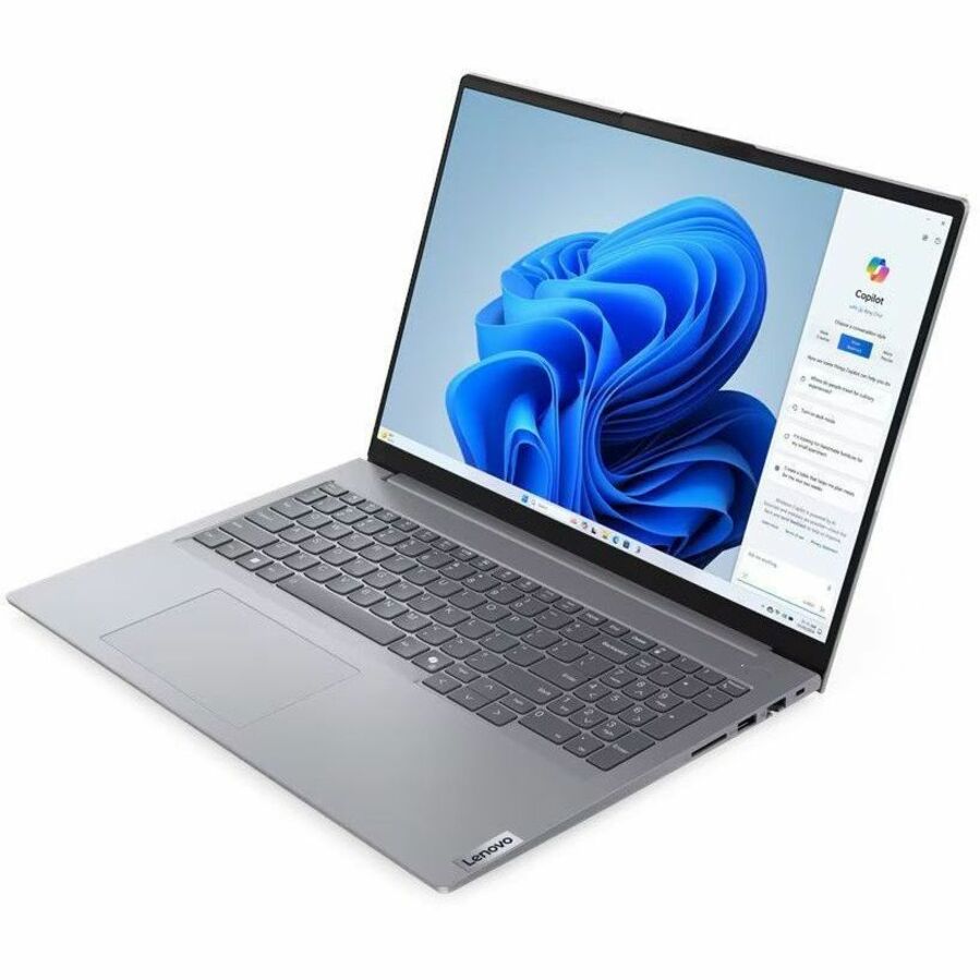Lenovo ThinkBook 16 G7 ARP 21MW0001US 16" Notebook - WUXGA - AMD Ryzen 5 7535HS - 8 GB - 256 GB SSD - English (US) Keyboard - Arctic Gray 21MW0001US
