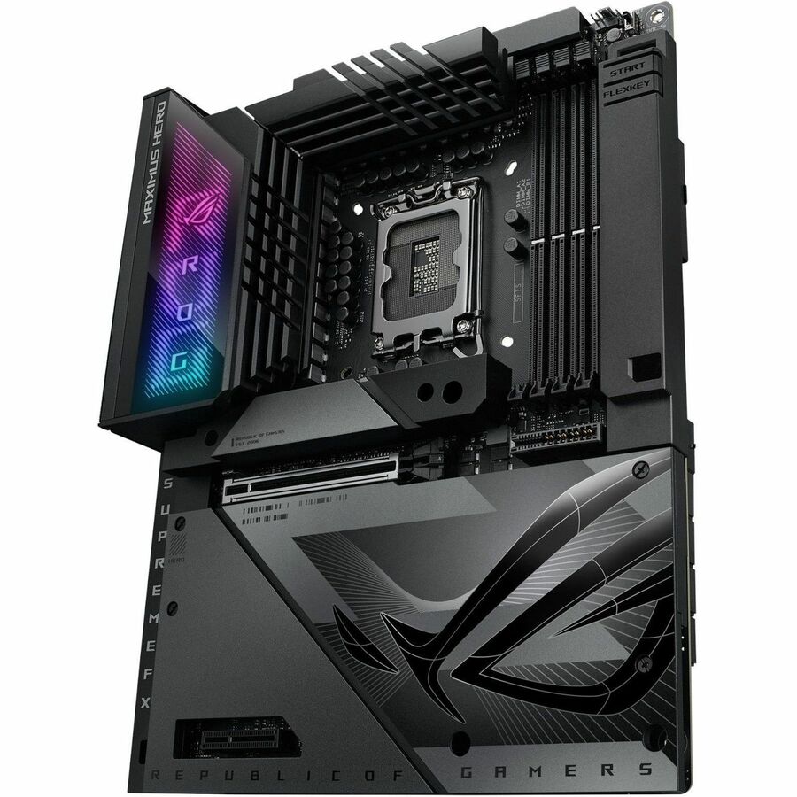 Asus ROG Maximus Z790 Hero BTF Gaming Desktop Motherboard - Intel Z790 Chipset - Socket LGA-1700 - ATX ROG MAXIMUS Z790 HERO BTF