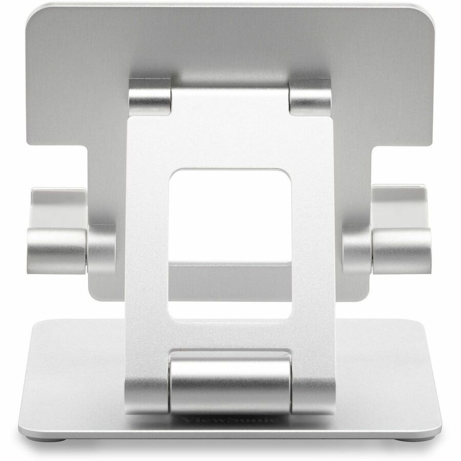 ViewSonic LCD-STND-001 Portable Monitor Stand with 360 Swivel, Tilt, and Height Adjustment for 2 Monitors up to 17 Inches Each LCD-STND-001