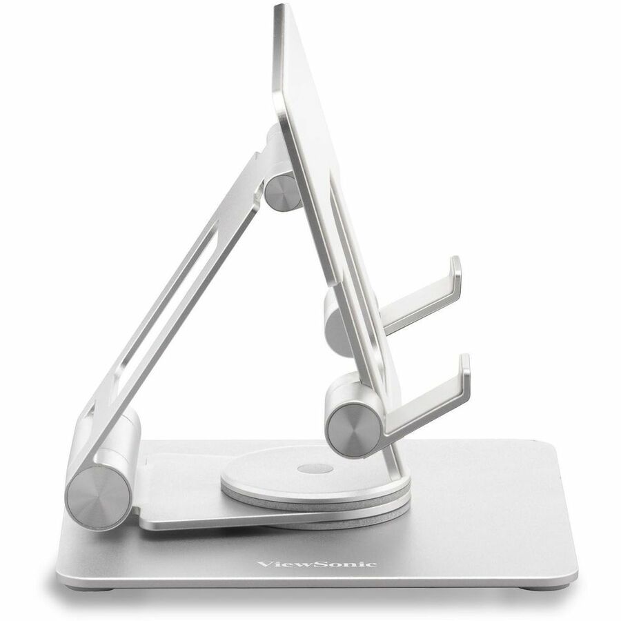 ViewSonic LCD-STND-001 Portable Monitor Stand with 360 Swivel, Tilt, and Height Adjustment for 2 Monitors up to 17 Inches Each LCD-STND-001