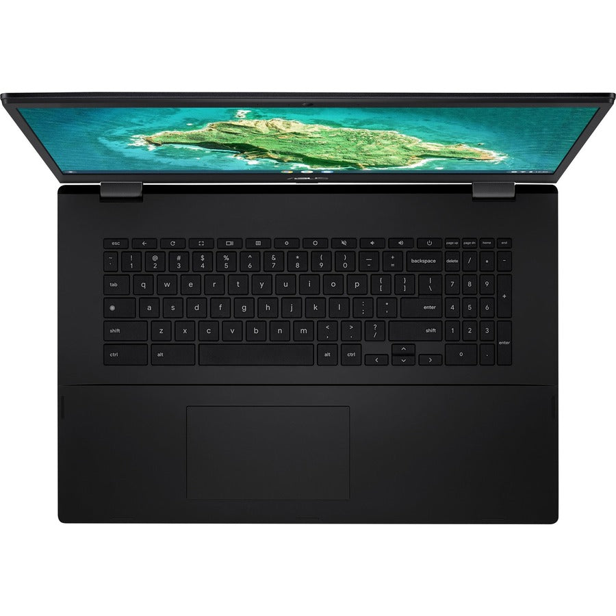 Asus Chromebook CX1 CX1700 CX1700CKA-SS48F 17.3" Chromebook - Full HD - Intel Celeron N4500 - 4 GB - 128 GB Flash Memory - Mineral Gray CX1700CKA-SS48F