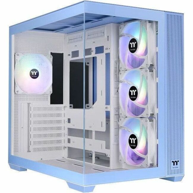 Thermaltake View 380 TG ARGB Hydrangea Blue Mid Tower Chassis CA-1Z2-00MFWN-00