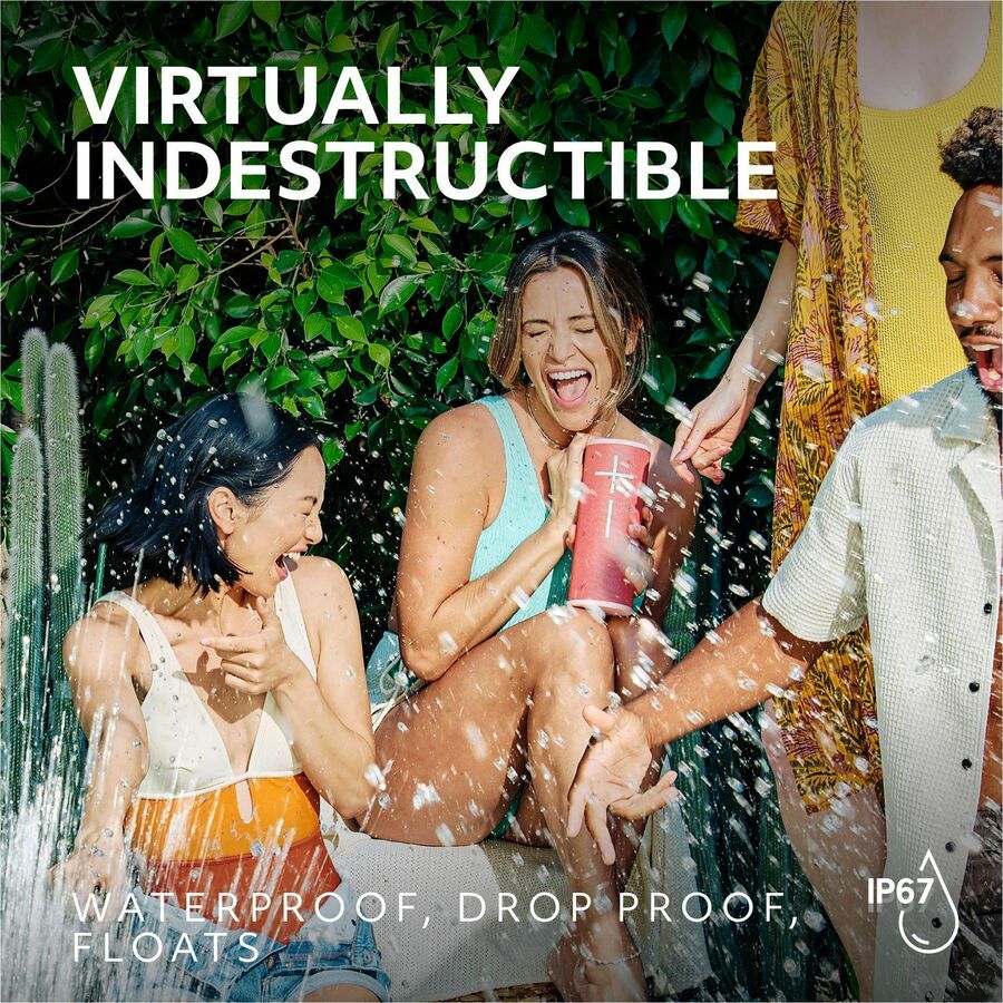 Ultimate Ears MEGABOOM 4 Portable Waterproof Bluetooth Speaker With Powerful 360-Degree Sound and Thundering Bass, Floating Speaker With 20-Hour Battery and 147ft (45m) Range, Lilac 984-001999