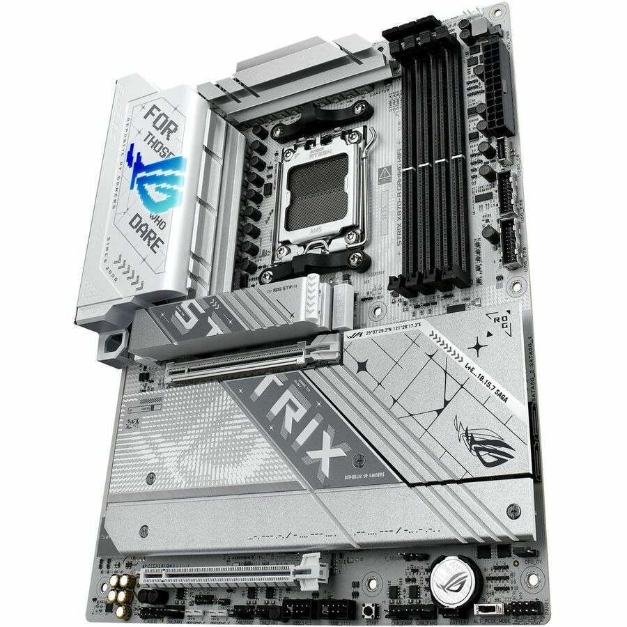 Asus ROG Strix X870-A GAMING WIFI Gaming Desktop Motherboard - AMD X870 Chipset - Socket AM5 - ATX ROGSTRIXX870AGAMINGWIFI