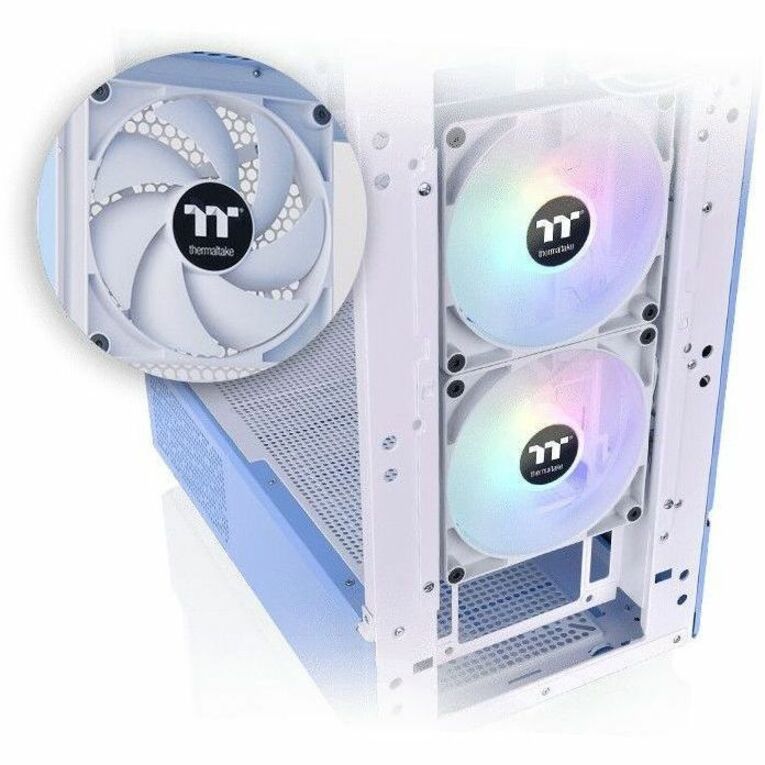 Thermaltake Ceres 350 MX Hydrangea Blue Mid Tower Chassis CA-1Z3-00MFWN-00