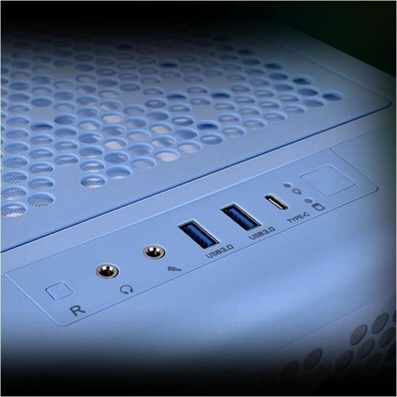 Thermaltake Ceres 350 MX Hydrangea Blue Mid Tower Chassis CA-1Z3-00MFWN-00