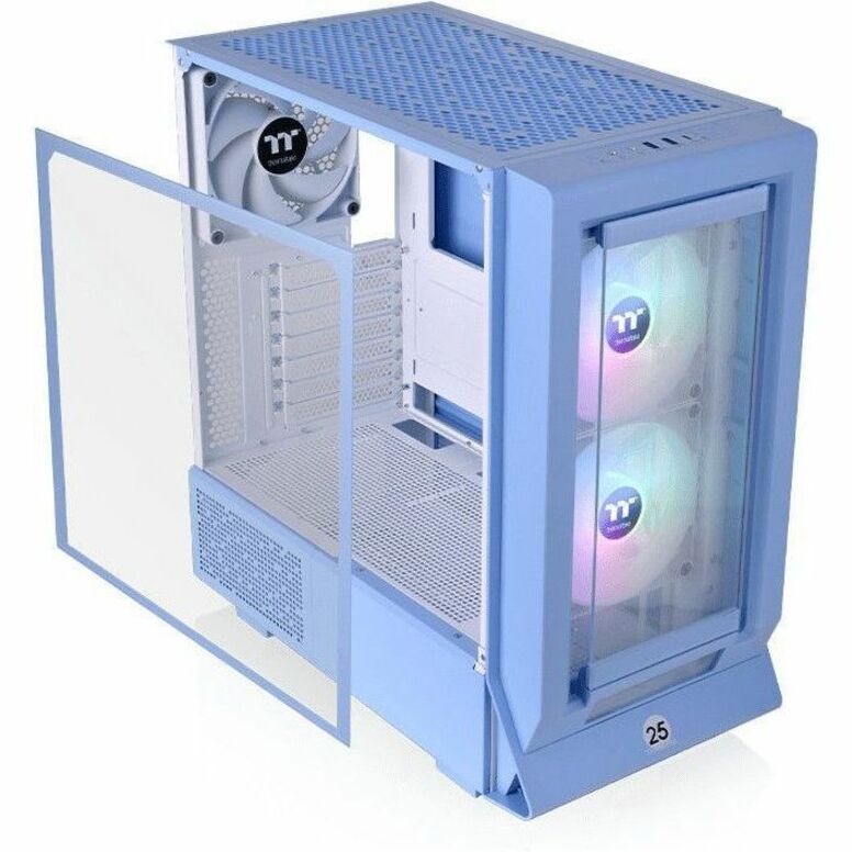 Thermaltake Ceres 350 MX Hydrangea Blue Mid Tower Chassis CA-1Z3-00MFWN-00