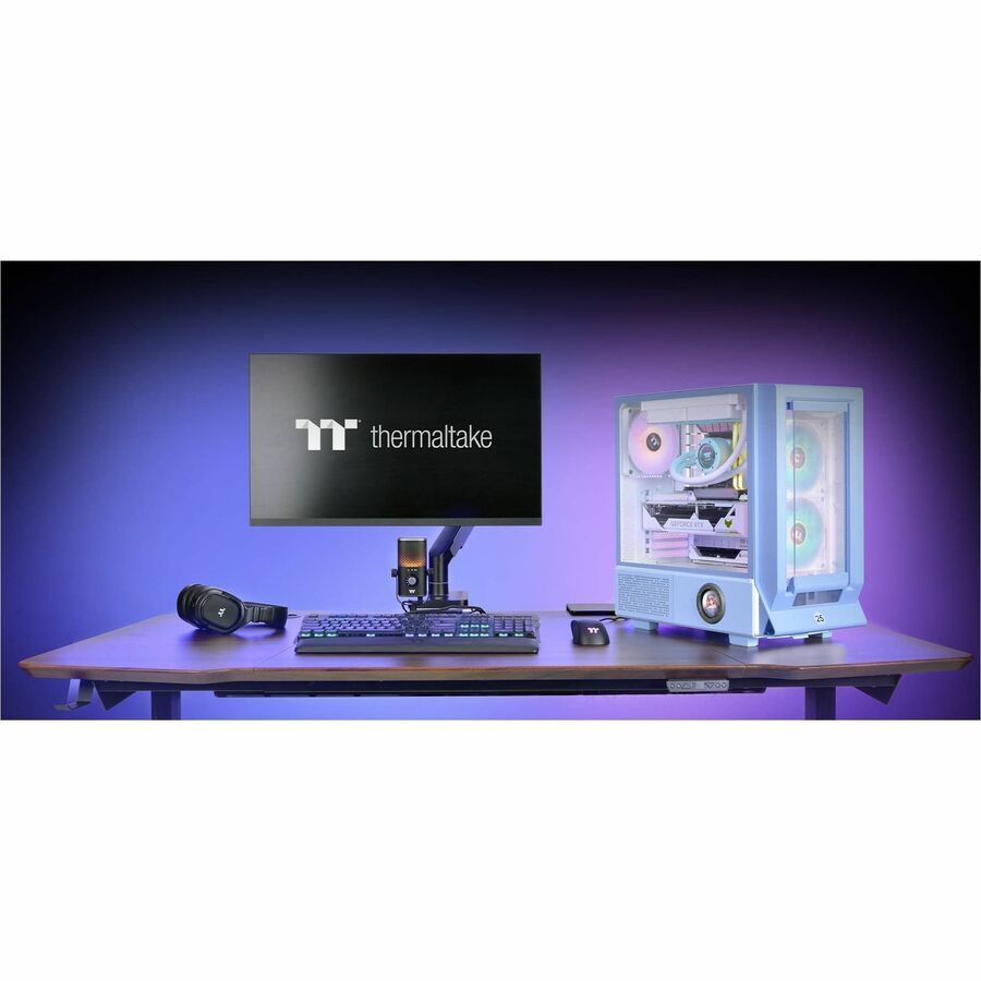 Thermaltake Ceres 350 MX Hydrangea Blue Mid Tower Chassis CA-1Z3-00MFWN-00