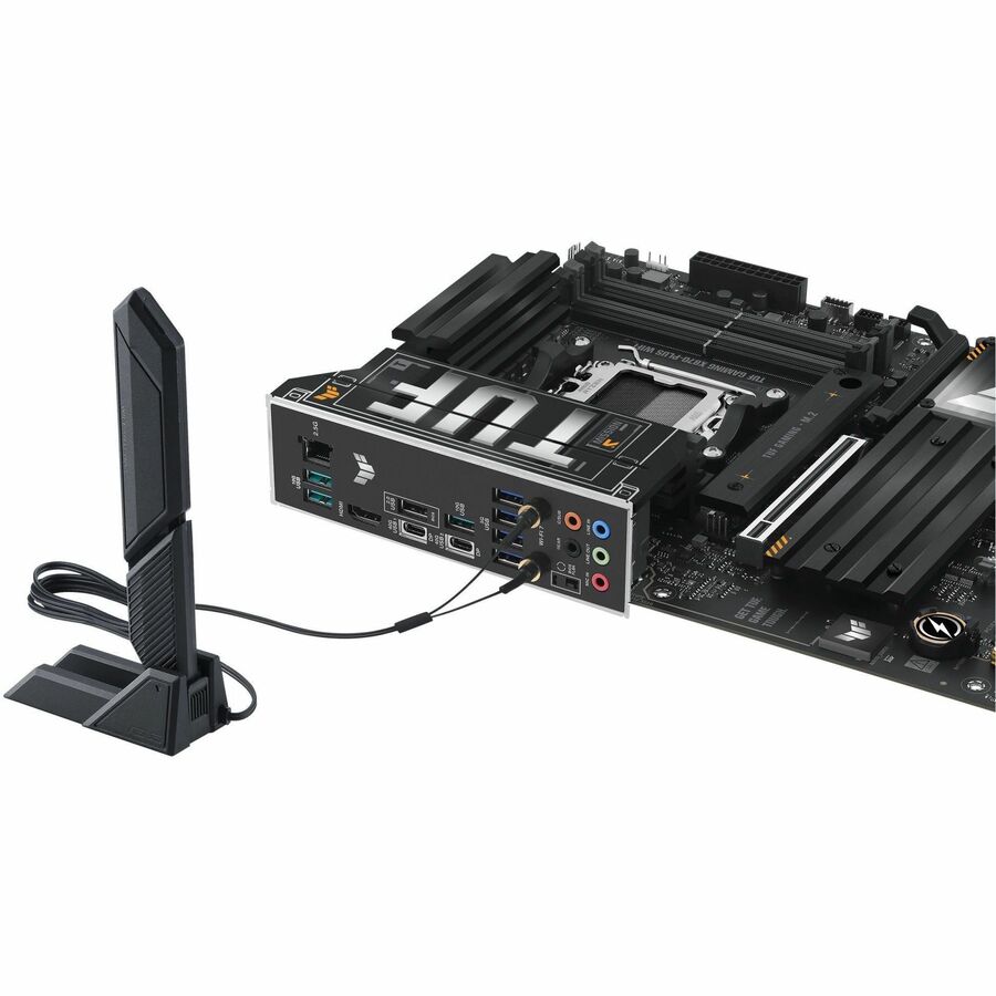 TUF TUF GAMING X870-PLUS WIFI Gaming Desktop Motherboard - AMD X870 Chipset - Socket AM5 - ATX TUFGAMING X870-PLUSWIFI