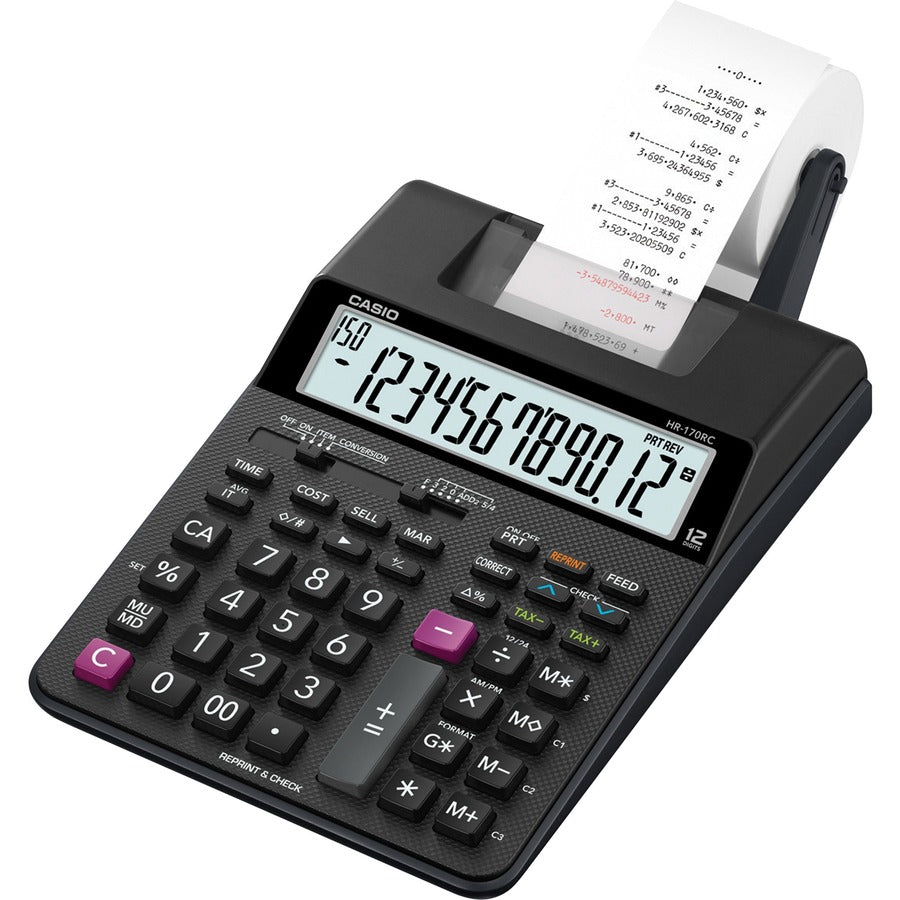 Casio HR-170RC Printing Calculator HR170RC