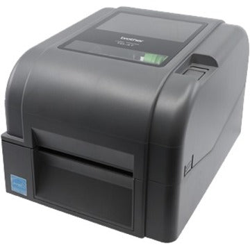 Brother TD-4520TN Desktop Thermal Transfer Printer - Monochrome - Label Print - USB - Serial TD4520TN