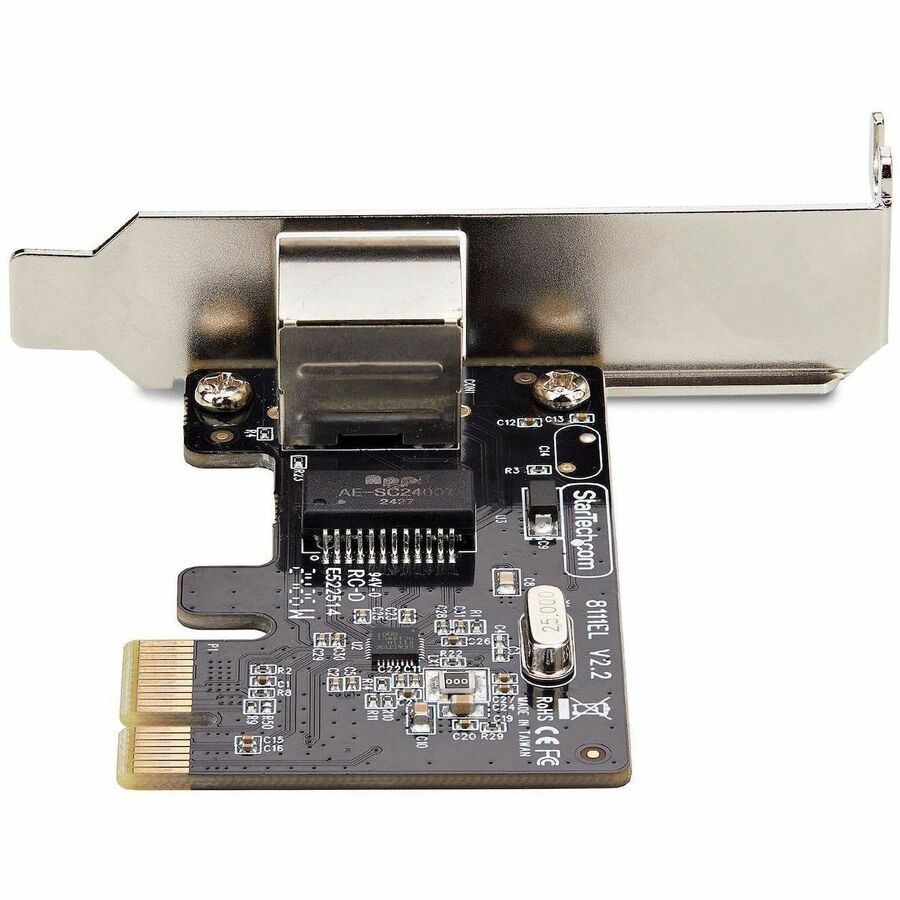 StarTech.com 1-Port Gigabit PCIe Network Adapter Card, Low-Profile 10/100/1000Mbps PCI Express NIC, Realtek RTL8111H, TAA Compliant ST1000SPEX2LT