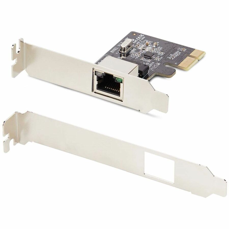 StarTech.com 1-Port Gigabit PCIe Network Adapter Card, Low-Profile 10/100/1000Mbps PCI Express NIC, Realtek RTL8111H, TAA Compliant ST1000SPEX2LT