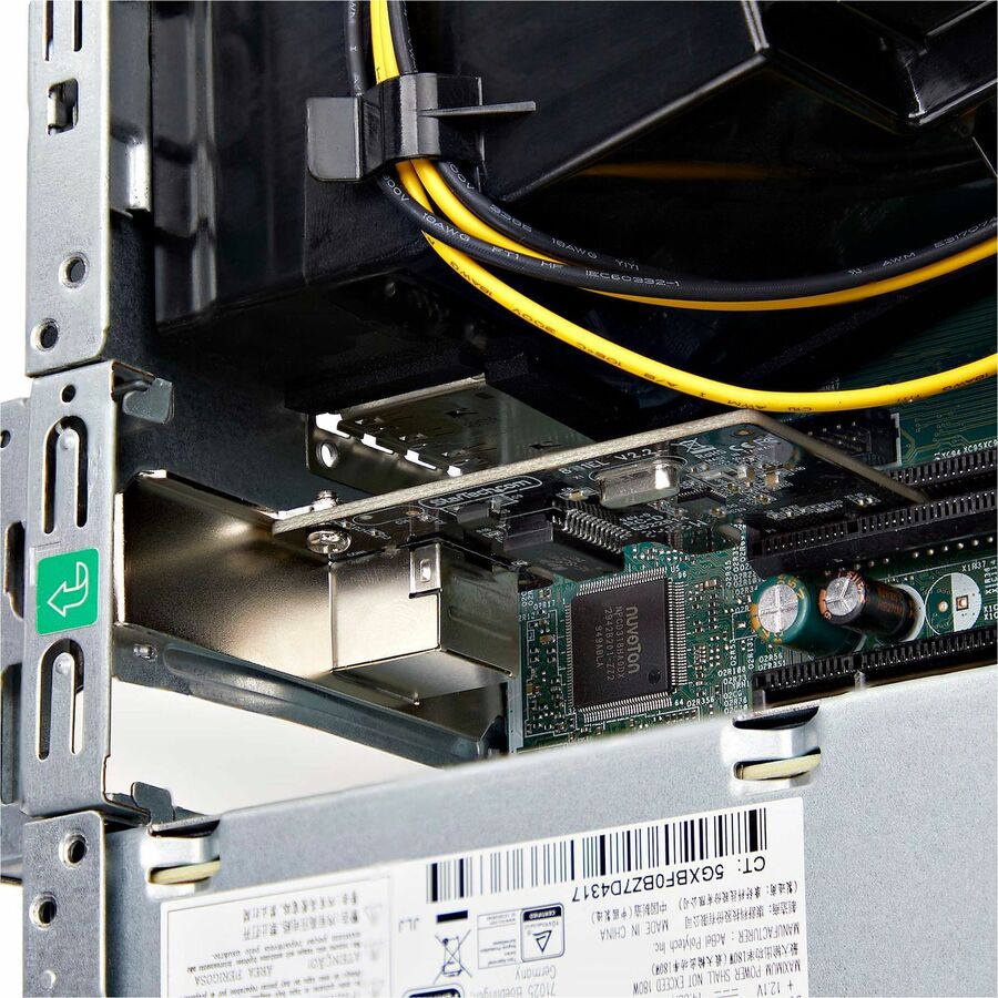 StarTech.com 1-Port Gigabit PCIe Network Adapter Card, Low-Profile 10/100/1000Mbps PCI Express NIC, Realtek RTL8111H, TAA Compliant ST1000SPEX2LT
