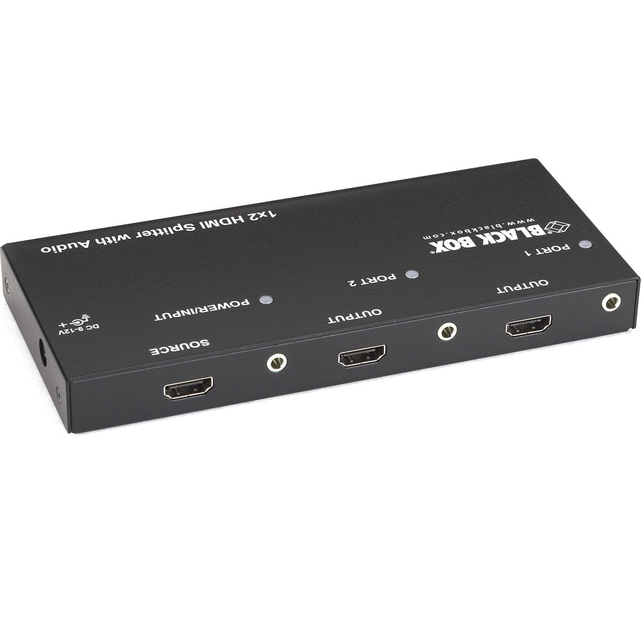 Black Box 1 x 2 HDMI Splitter with Audio AVSP-HDMI1X2