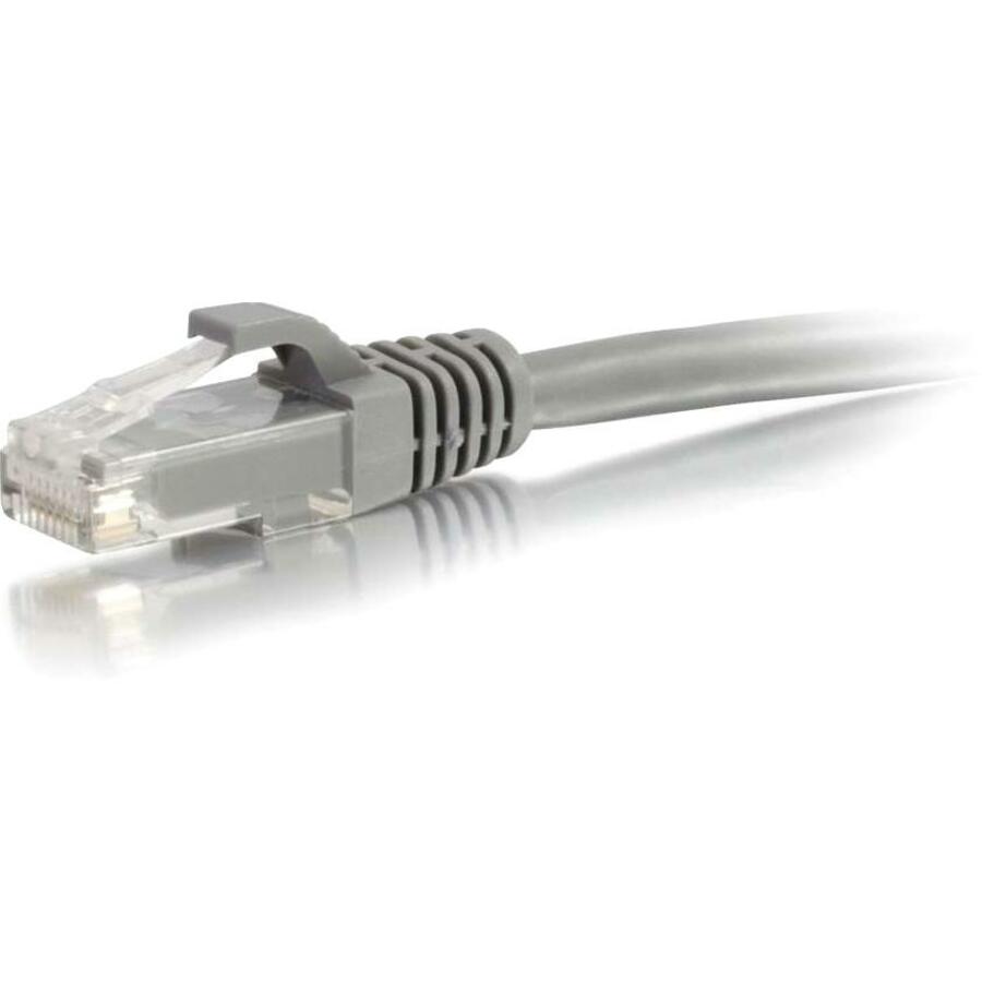 C2G 15ft Cat6 Ethernet Cable - Snagless Unshielded (UTP) - Gray 22016