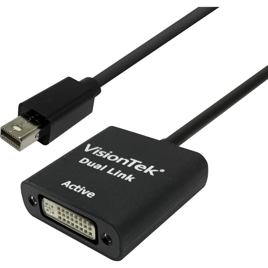 VisionTek Mini DisplayPort to DVI-D Dual Link Adapter (M/F) 900640