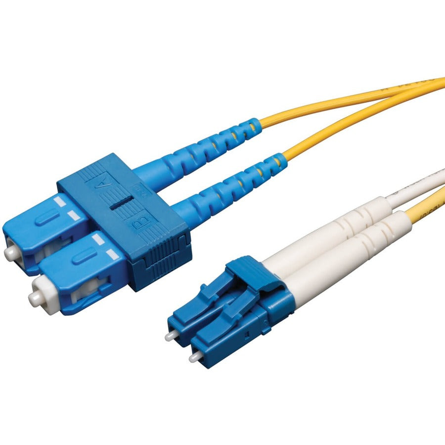Eaton Tripp Lite Series Duplex Singlemode 9/125 Fiber Patch Cable (LC/SC), 5M (16 ft.) N366-05M