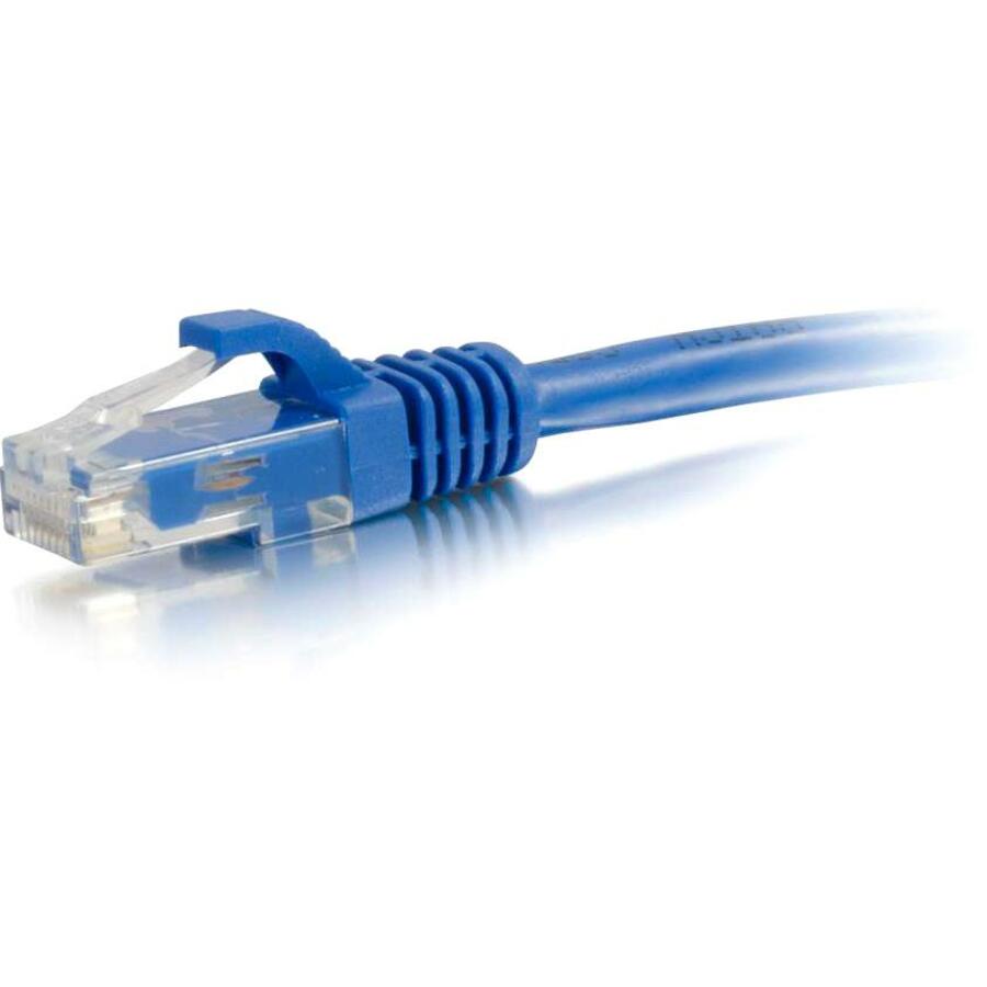 C2G 7ft Cat6a Ethernet Cable - Snagless Unshielded (UTP) - Blue 00695