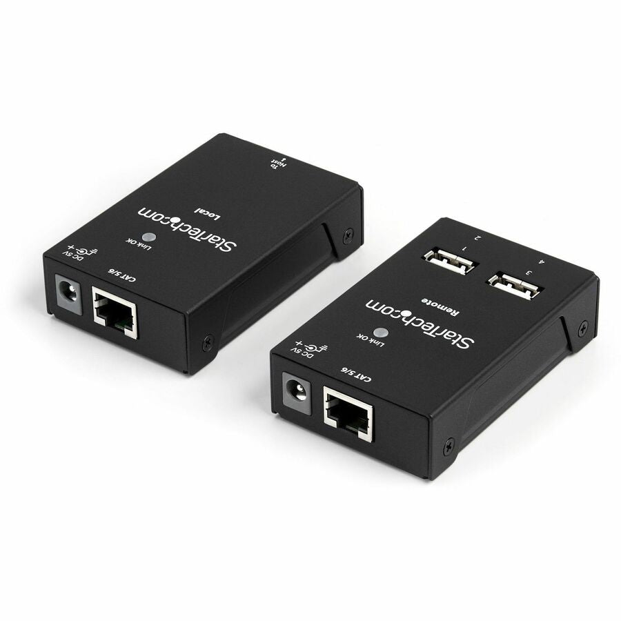 StarTech.com 4 Port USB 2.0-Over-Cat5-or-Cat6 Extender - up to 130ft (40m) USB2004EXTV