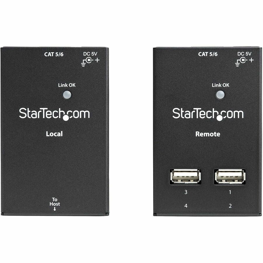 StarTech.com 4 Port USB 2.0-Over-Cat5-or-Cat6 Extender - up to 130ft (40m) USB2004EXTV