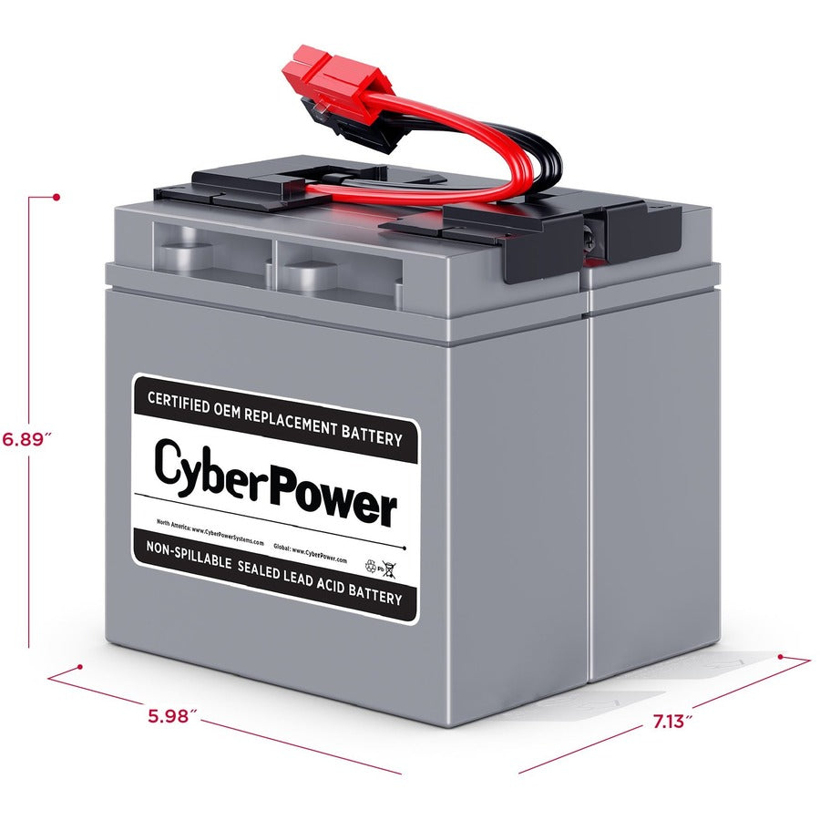 CyberPower RB12170X2A Replacement Battery Cartridge RB12170X2A
