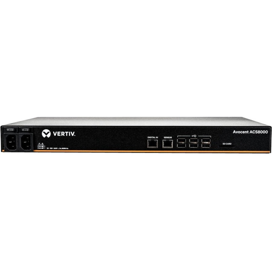 Vertiv Avocent ACS8000 Serial Console - 48 port Console Server | Dual AC ACS8048DAC-400