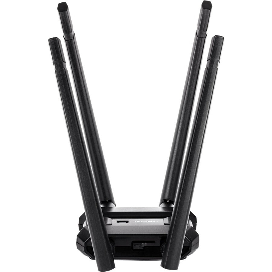TRENDnet AC1900 High Power Dual Band Wireless USB Adapter, TEW-809UB, Stream 4K HD Video, Windows Compatible, USB 3.0 to USB Type A, Black TEW-809UB