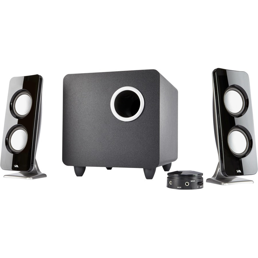 Cyber Acoustics Curve CA-3610 2.1 Speaker System - 30 W RMS CA-3610