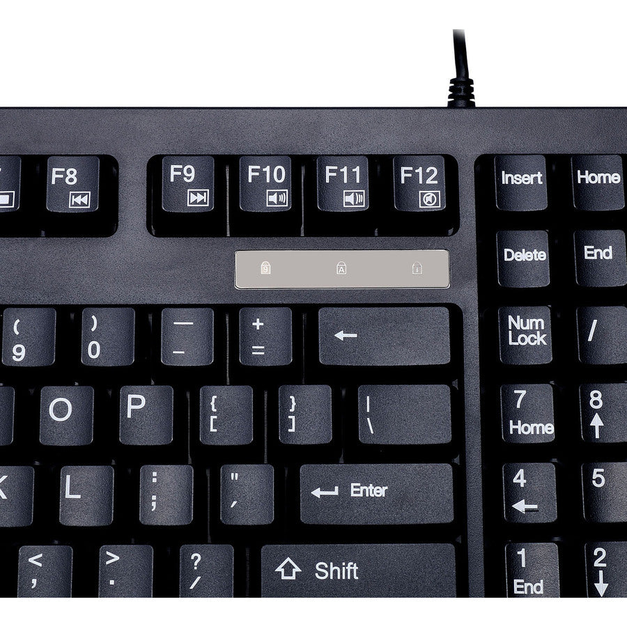 Adesso Touchpad Keyboard with Rackmount AKB-425UB-MRP