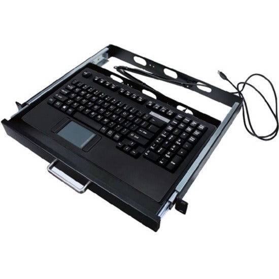 Adesso Touchpad Keyboard with Rackmount AKB-425UB-MRP