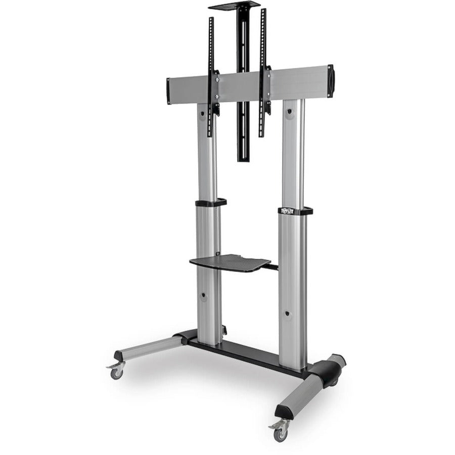 Eaton Tripp Lite Series Heavy-Duty Rolling TV Stand, Height Adjustable, 60" - 100" Screens DMCS60100XX