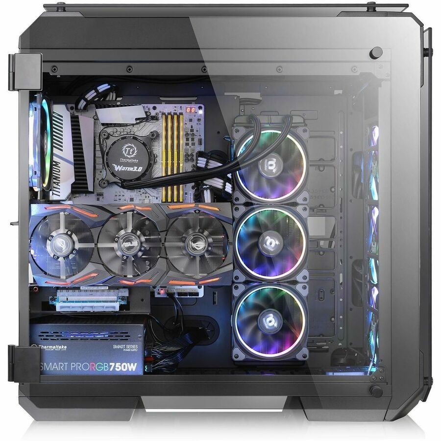 Thermaltake View 71 Tempered Glass RGB Edition Full Tower Chassis CA-1I7-00F1WN-01
