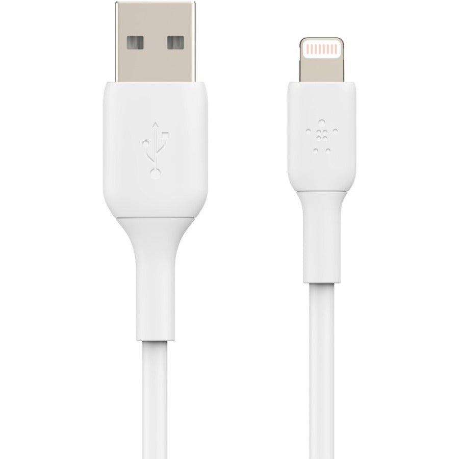 Belkin BoostCharge Lightning to USB-A Cable (15cm / 6in, White) CAA001BT0MWH