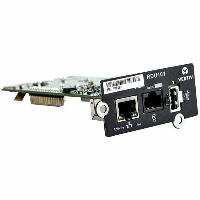 Vertiv Liebert IntelliSlot RDU101 - Network Card | Remote Monitoring RDU101