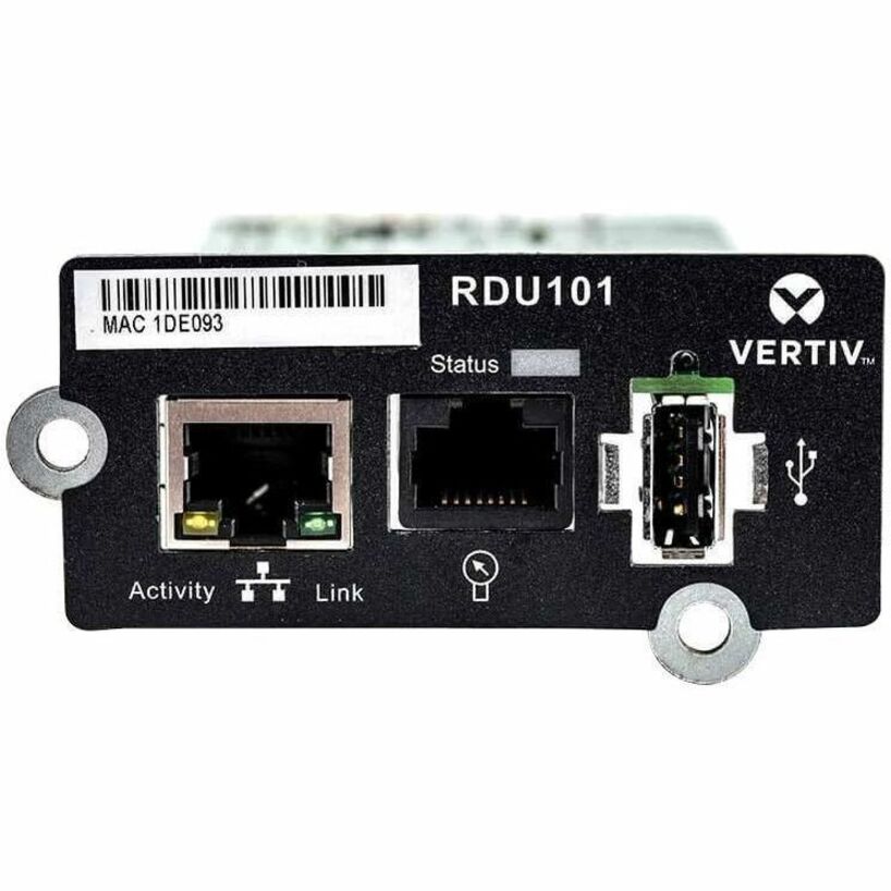 Vertiv Liebert IntelliSlot RDU101 - Network Card | Remote Monitoring RDU101