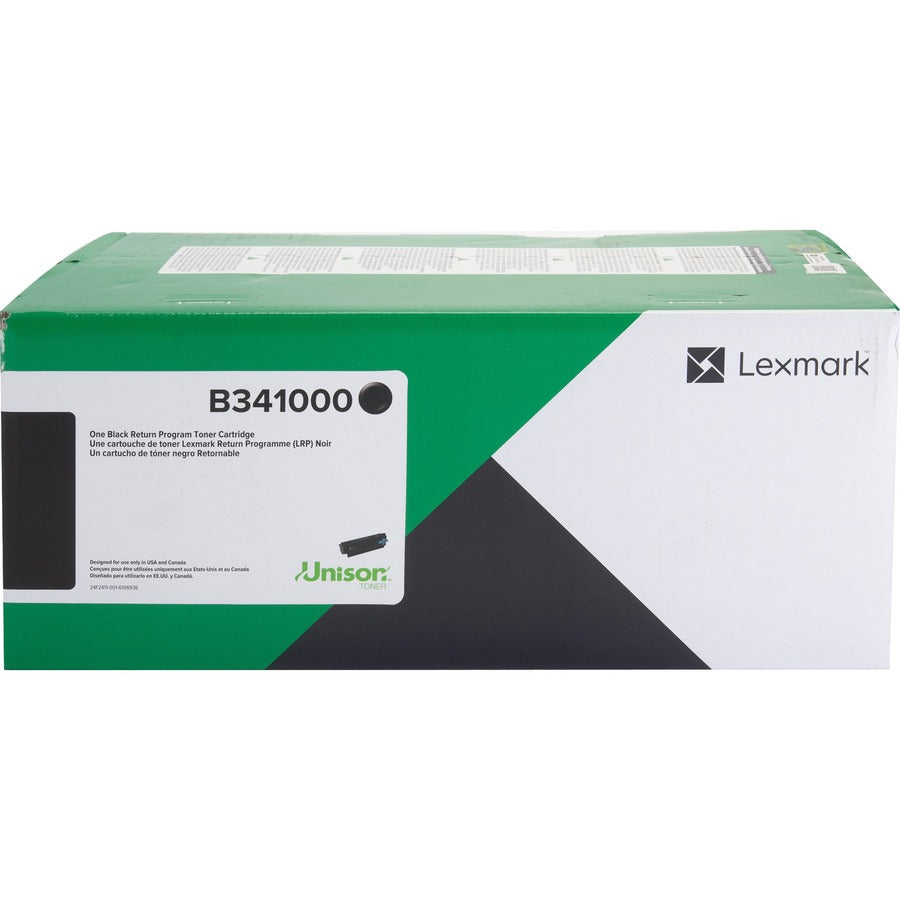 Lexmark Unison Original Standard Yield Laser Toner Cartridge - Black - 1 Each B341000
