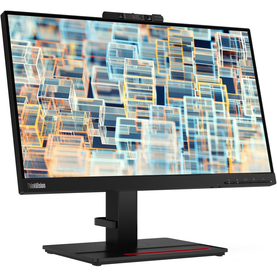 Lenovo ThinkVision T22v-20 22" Class Webcam Full HD LCD Monitor - 16:9 - Raven Black 61FBMAR6US