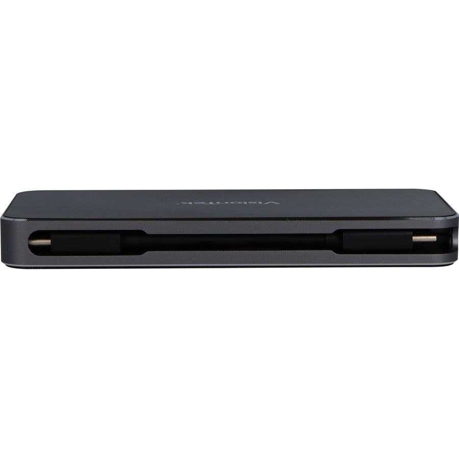 VisionTek VT200 USB-C Portable Dock - Dual Display - 100W Power Passthrough 901226