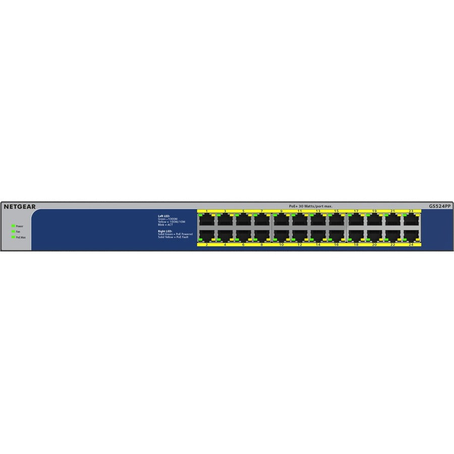 Netgear GS524PP Ethernet Switch GS524PP-100NAS